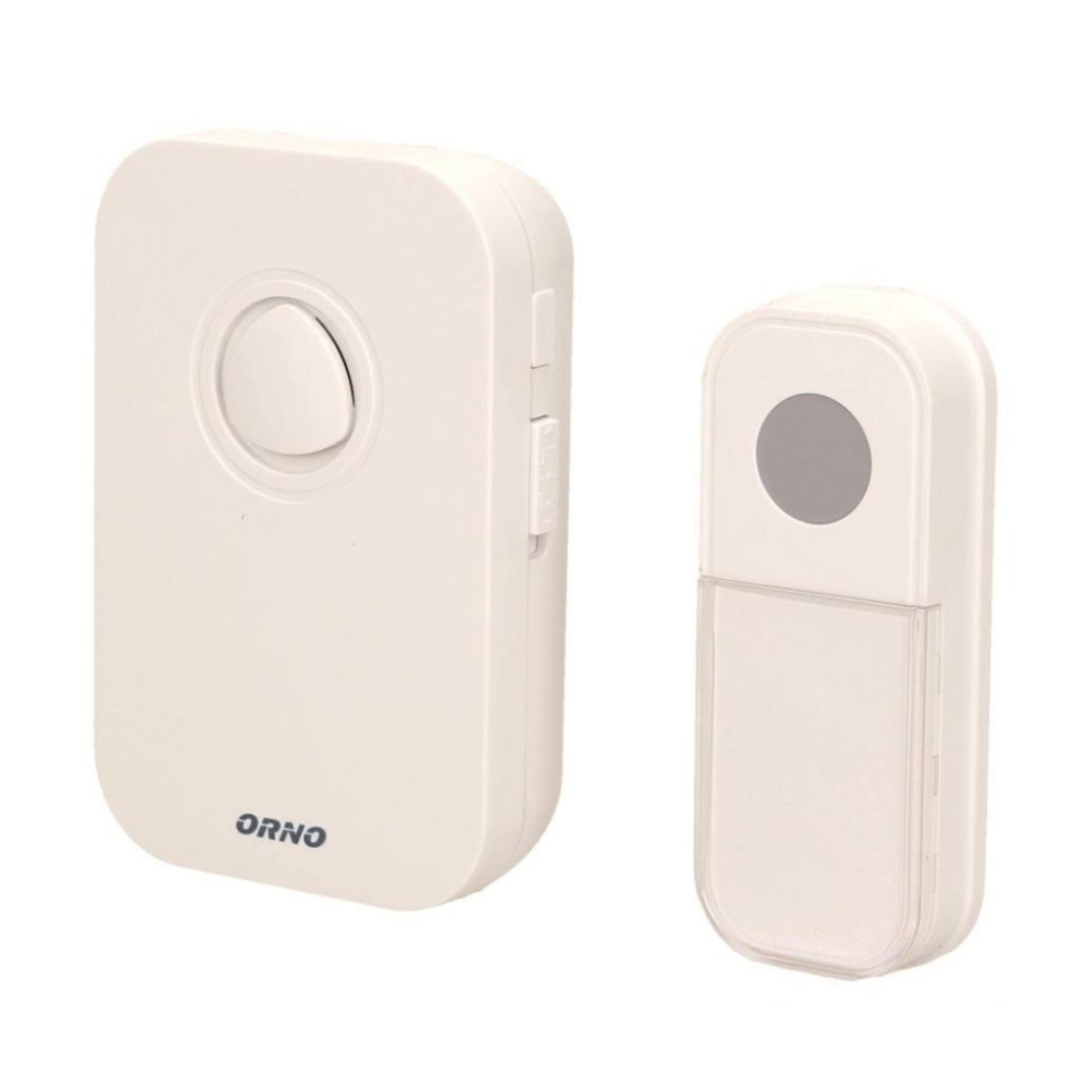 Campainha sem fios, a pilhas, para exterior, com 1 recetor