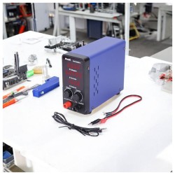 Fonte de Alimentação digital, 300W, 0-30V / 0-5A