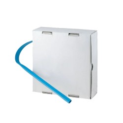 Manga Termo Retrátil 9.5mm, azul, caixa 5 metros