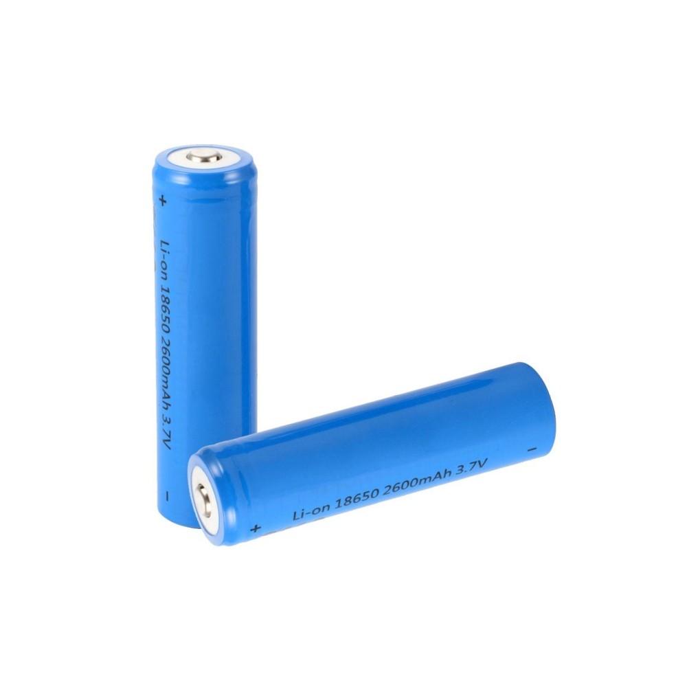 Bateria lítio recarregável 18650 3.7V 2600mAh
