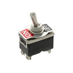 Interruptor de alavanca, ON-OFF, 2P, 250Vac/6A - 125Vac/10A