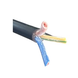 Cabo de Corrente Redondo, 2x2.5mm + Terra