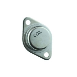 Transístor NPN bipolar, 60V, 15A, 115W, TO3, montagem THT