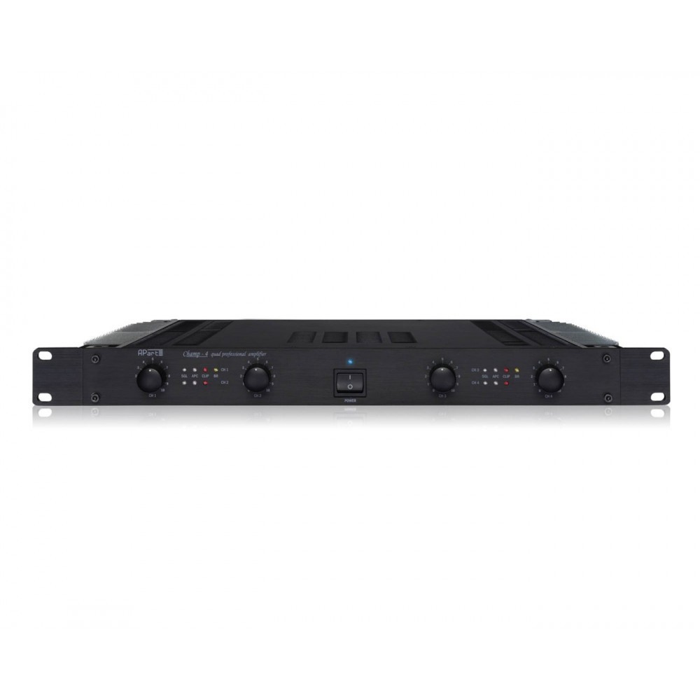 AMPLIFICADOR 1U 4 CANAIS  APART-AUDIO / BIAMP