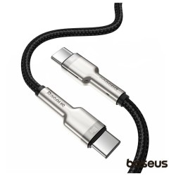 Cabo USB-C Macho para USB-C Macho Cafule, fast charging, 2mts