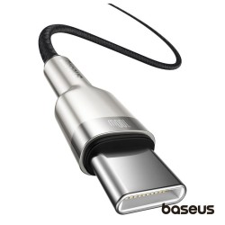 Cabo USB-C Macho para USB-C Macho Cafule, fast charging, 2mts