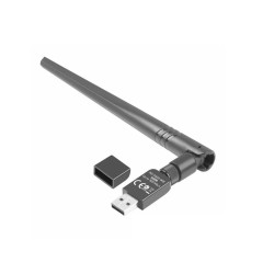 Adaptador USB Wifi Lan, 2.4Ghz 300Mbps Wps