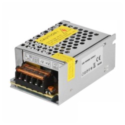 Fonte de alimentação industrial, 12V, 25W, 2A