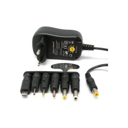 Alimentador universal 12W, 3V-12VDC, 1000mA
