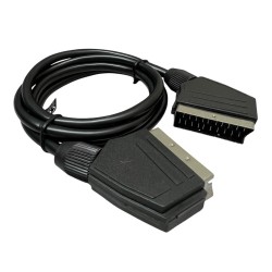 Cabo Scart Macho/ Scart Macho, 21 pinos, 1,5mt