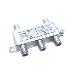 Splitter Satélite de 4 vias, com Proteção de Díodo, 5-2150MHz