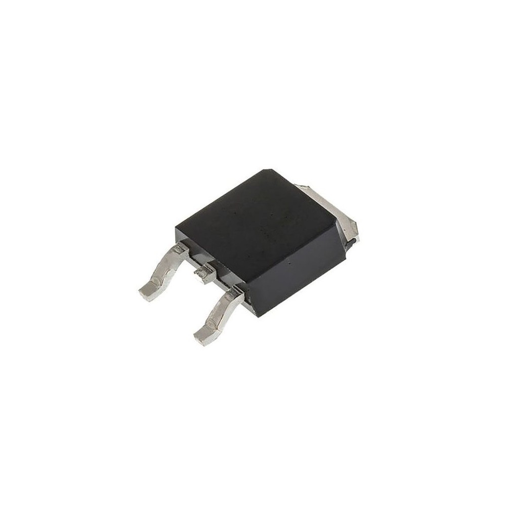 Transístor P-MOSFET, unipolar, -60V, -18,6A, 80W, PG-TO252-3