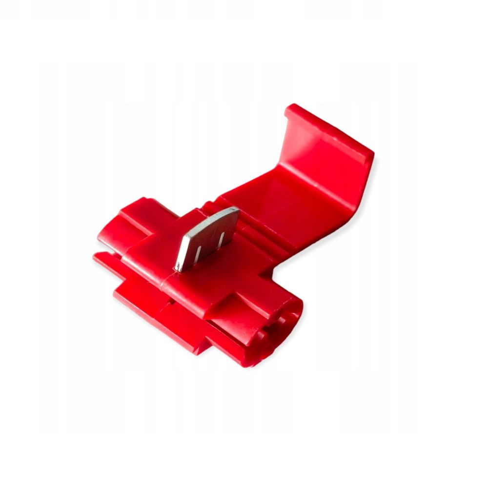 União rápida vermelha, para cabos isolados 0,5÷1,5mm2