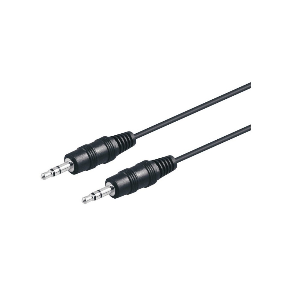 Extensão Jack 3.5mm Macho / Jack 3.5mm Macho, stereo, 5 metros