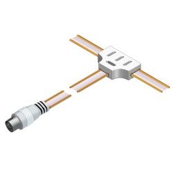 Antena recetora de sinais FM, ficha coaxial 9.5mm Fêmea, 1.8m