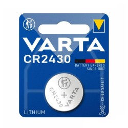 Pilha Lítio Botão, CR2430, 3V VARTA
