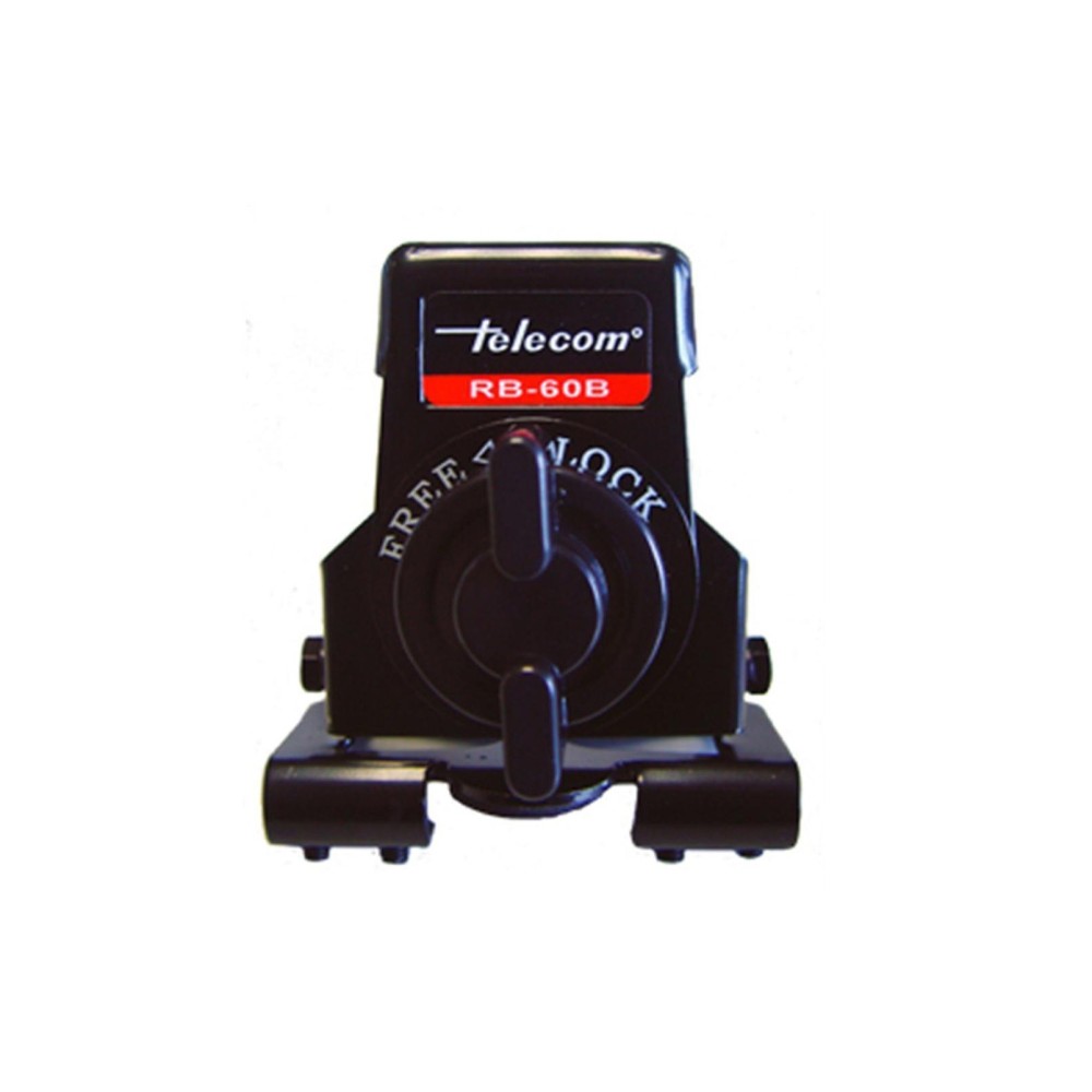 Suporte inclinável, para antena, preto