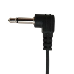 Auricular, cabo espiral, conector 3,5mm