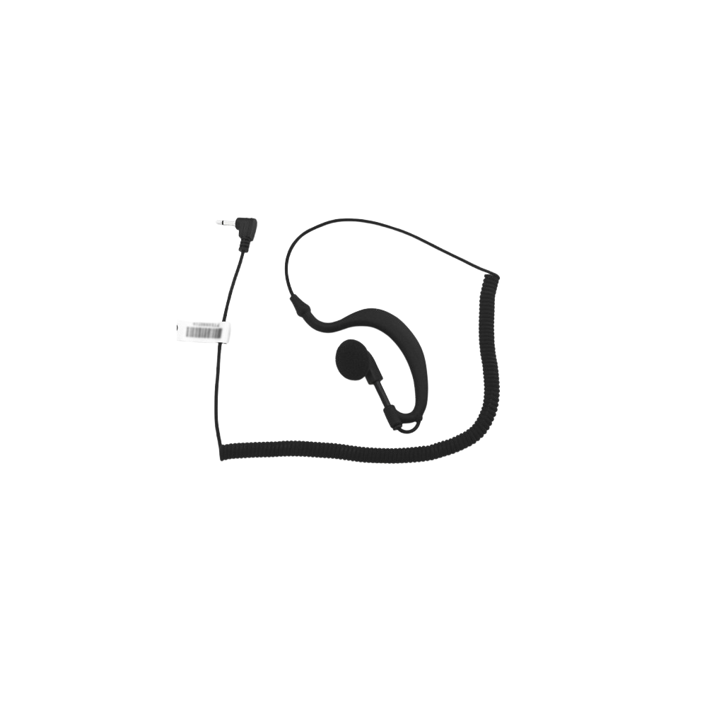 Auricular, cabo espiral, conector 2,5mm