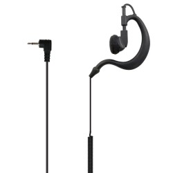 Auricular, cabo espiral, conector 2,5mm