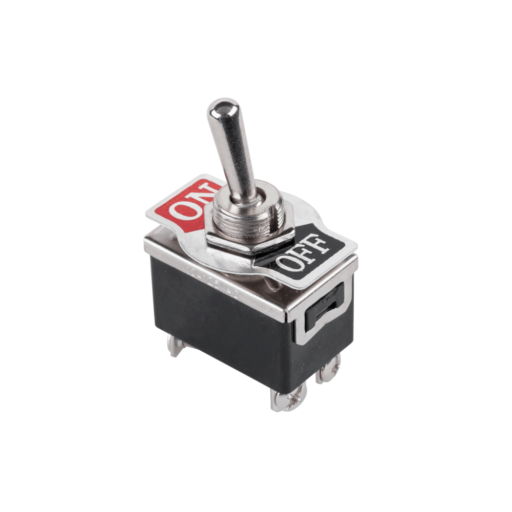 Interruptor de Alavanca Bipolar,  4 terminais faston 6.3mm