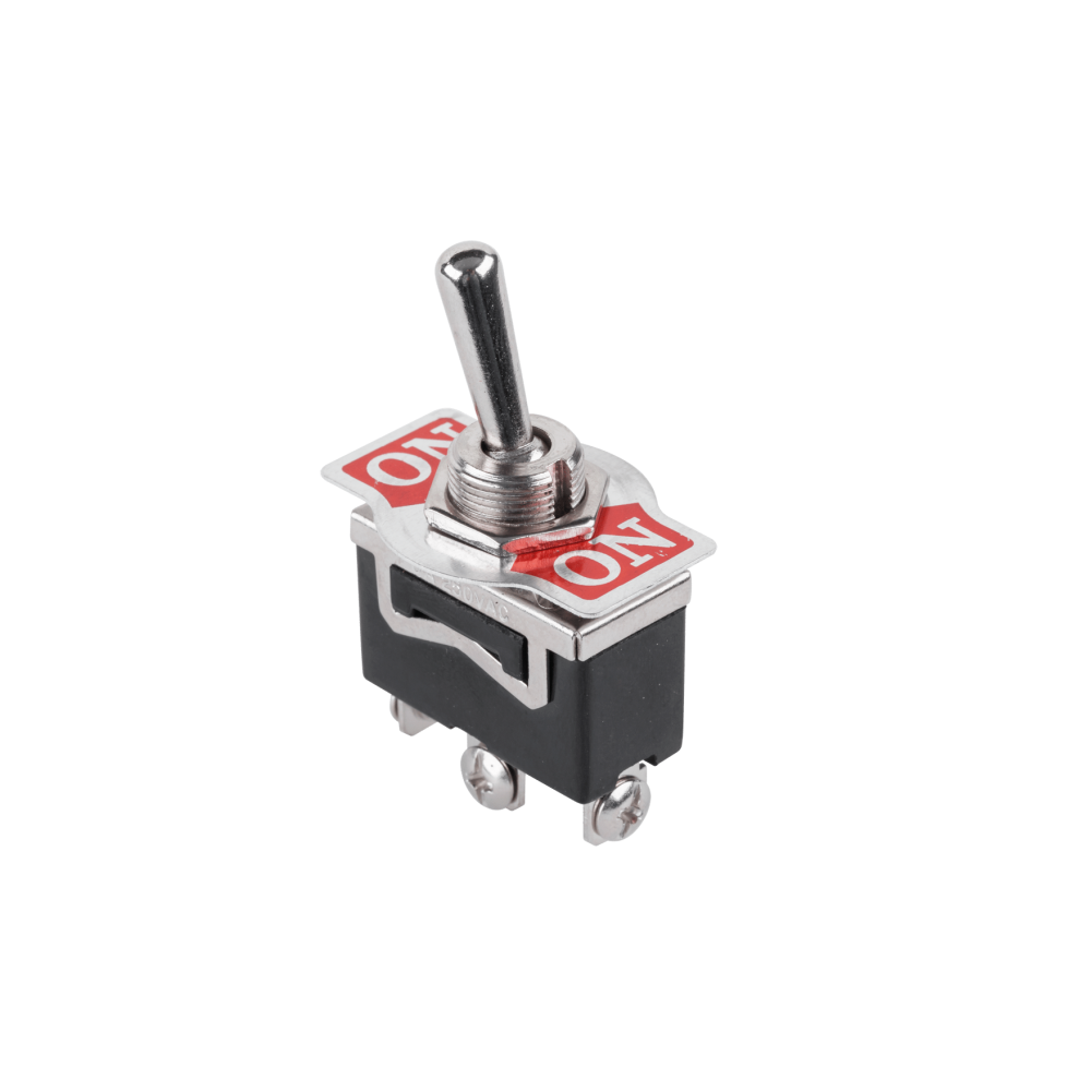 Interruptor de alavanca 3 pinos, ON-ON, com parafusos