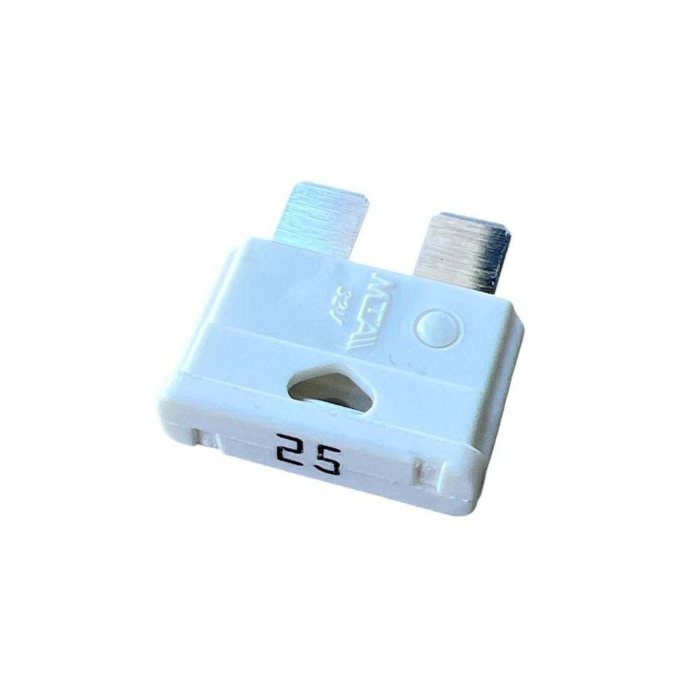 Fusível Auto tipo garfo 25A branco