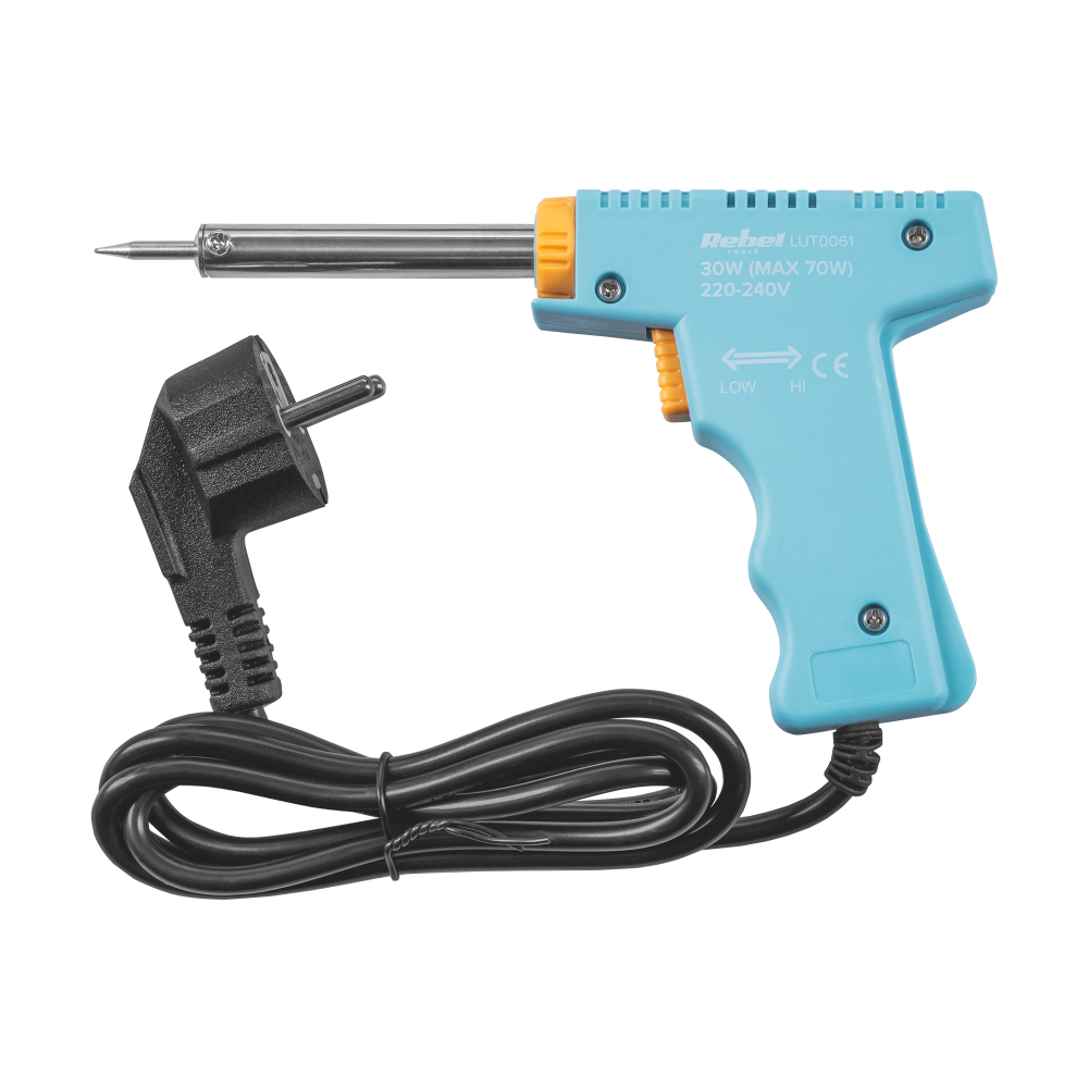 Ferro de Soldar, tipo Pistola, de Aquecimento Rápido, 30/70W