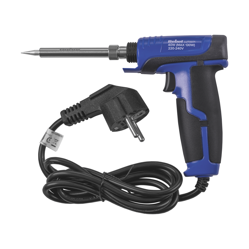 Ferro soldar, tipo pistola, aquecedor cerâmica, 30-130W