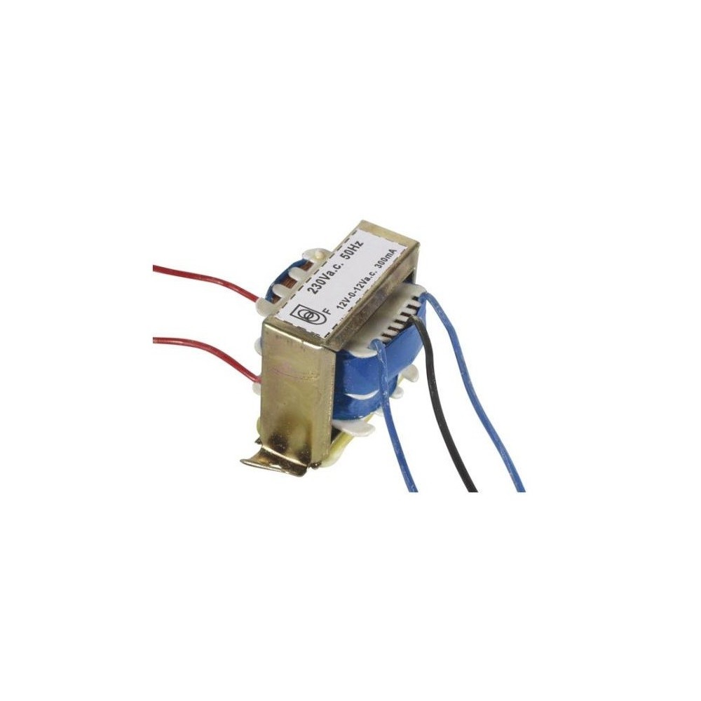 Transformador 230V, 2x12V, 7.2VA