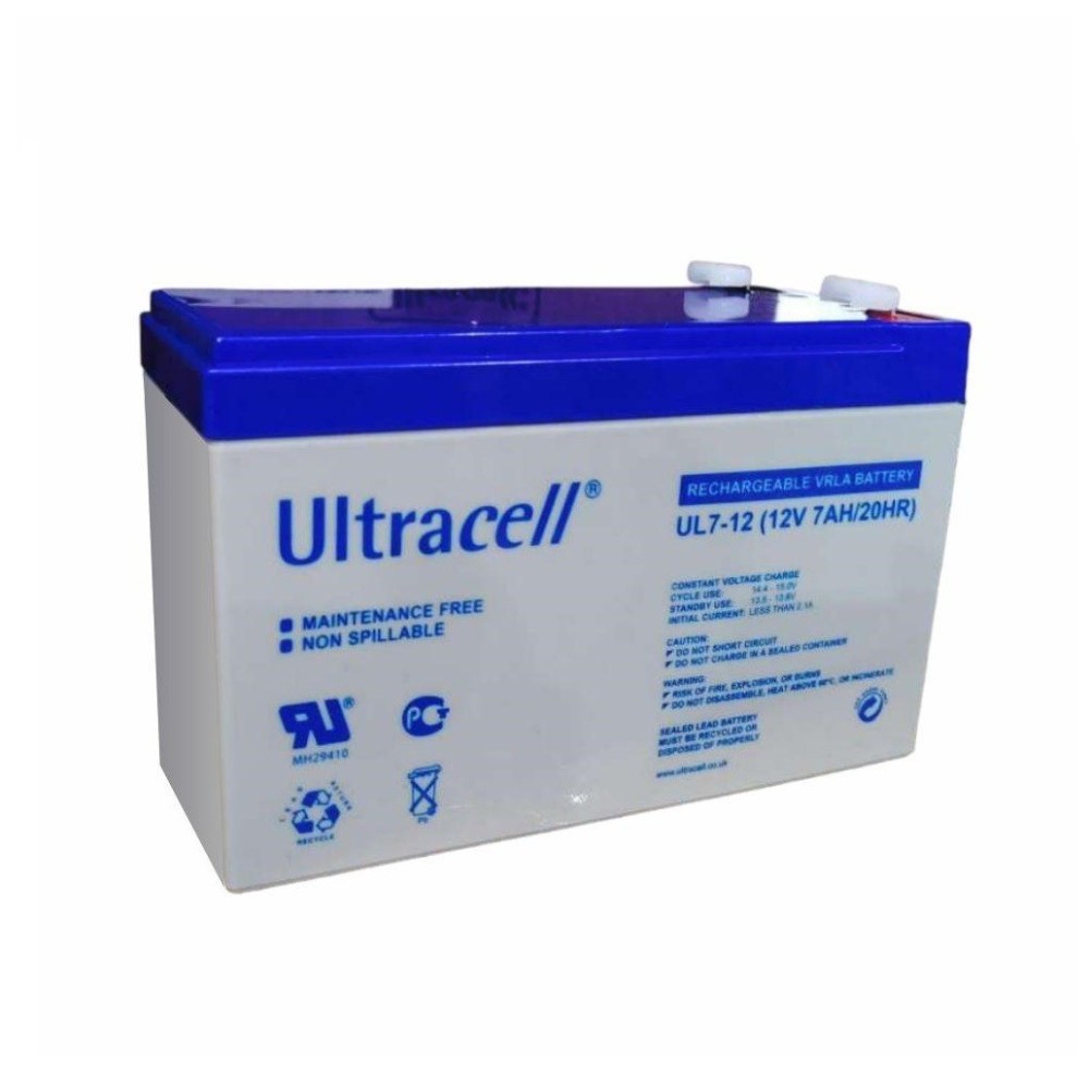 Bateria gel chumbo-ácido 12,0V/7,0Ah