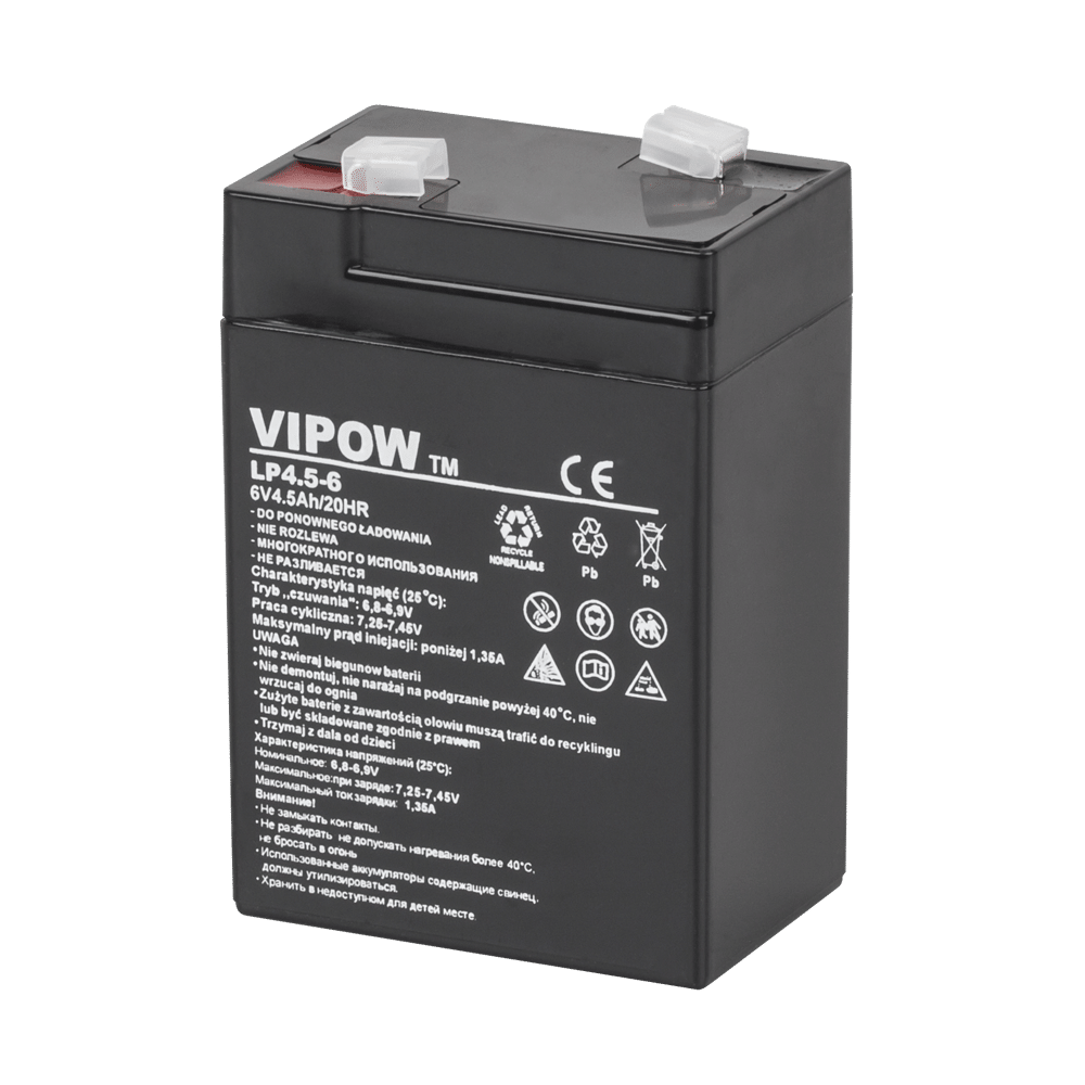 Bateria de Chumbo 6V 4.5A