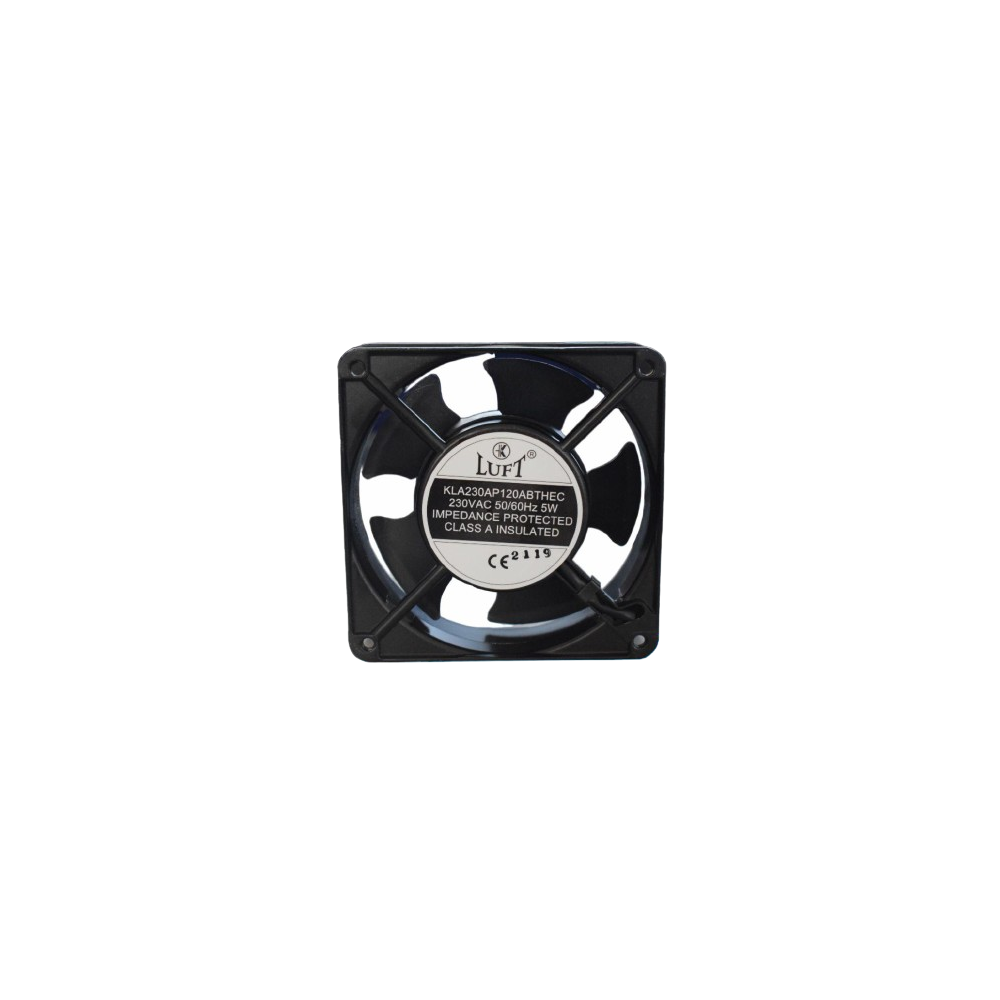 Ventoinha 230V, 120x120x38mm, 2 Pinos