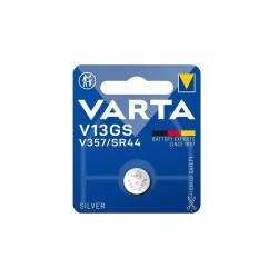 Pilha Óxido de Prata, tipo botão, SR44, VARTA