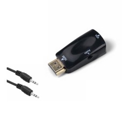 Conversor HDMI / VGA com Áudio