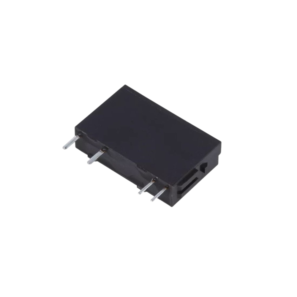 Relé eletromagnético, SPST-NO, 24V DC, 5A
