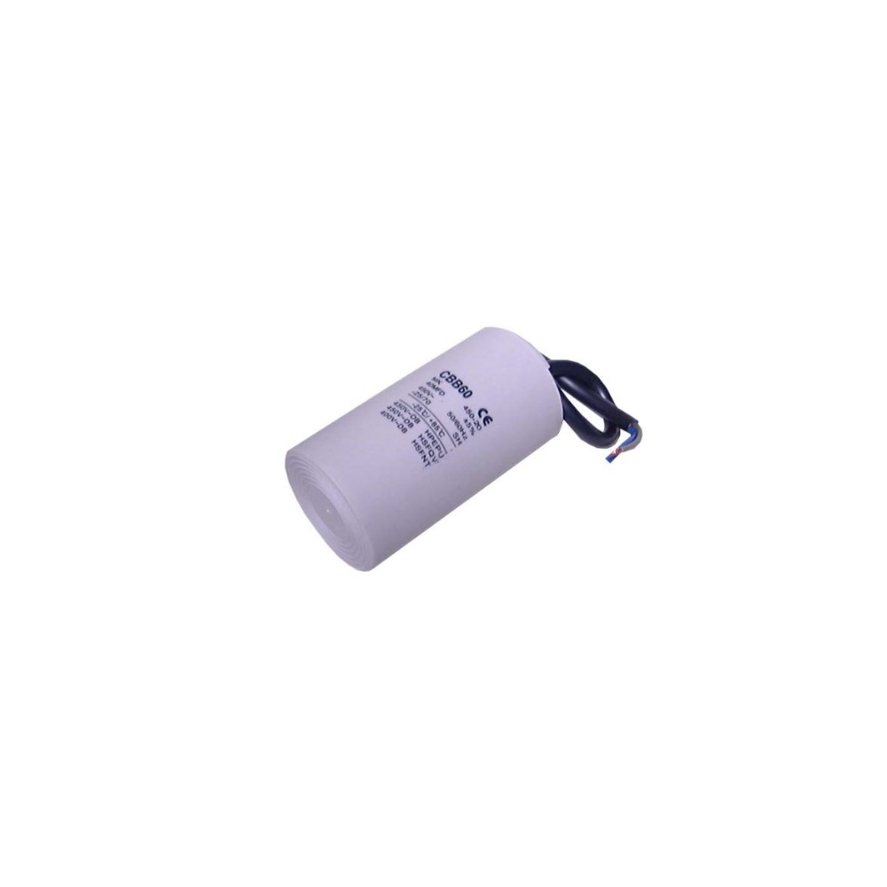 Condensador com cabo, 40mf / 450V