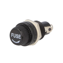 Suporte de fusíveis rosca para painel fusíveis 5,2 x 20mm em vidro