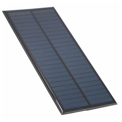 Painel Fotovoltaico, 12V, 2.5W, Policristalino