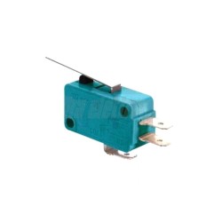 Microswitch 250V/16A - 125V/10A, SPDT, com patilha ON-ON