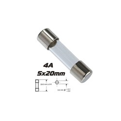 Fusível 5x20 Fusão Lenta 4A