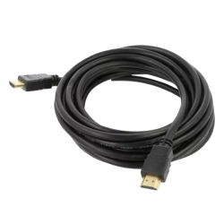Cabo HDMI 2.0 UHD 4K Macho / Macho, dourados, 5mts