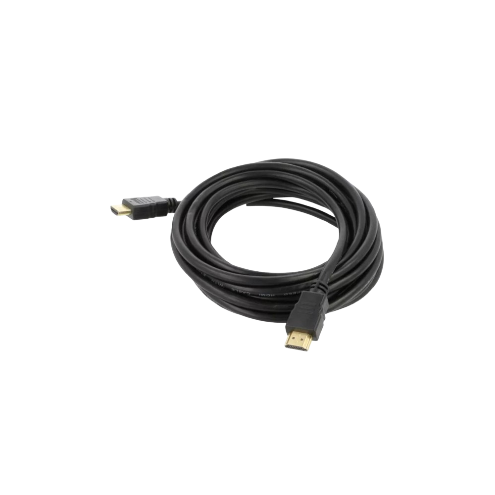 Cabo HDMI 2.0 UHD 4K Macho / Macho, dourados, 5mts