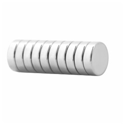 Conjunto 10 Ímanes Ø10mm