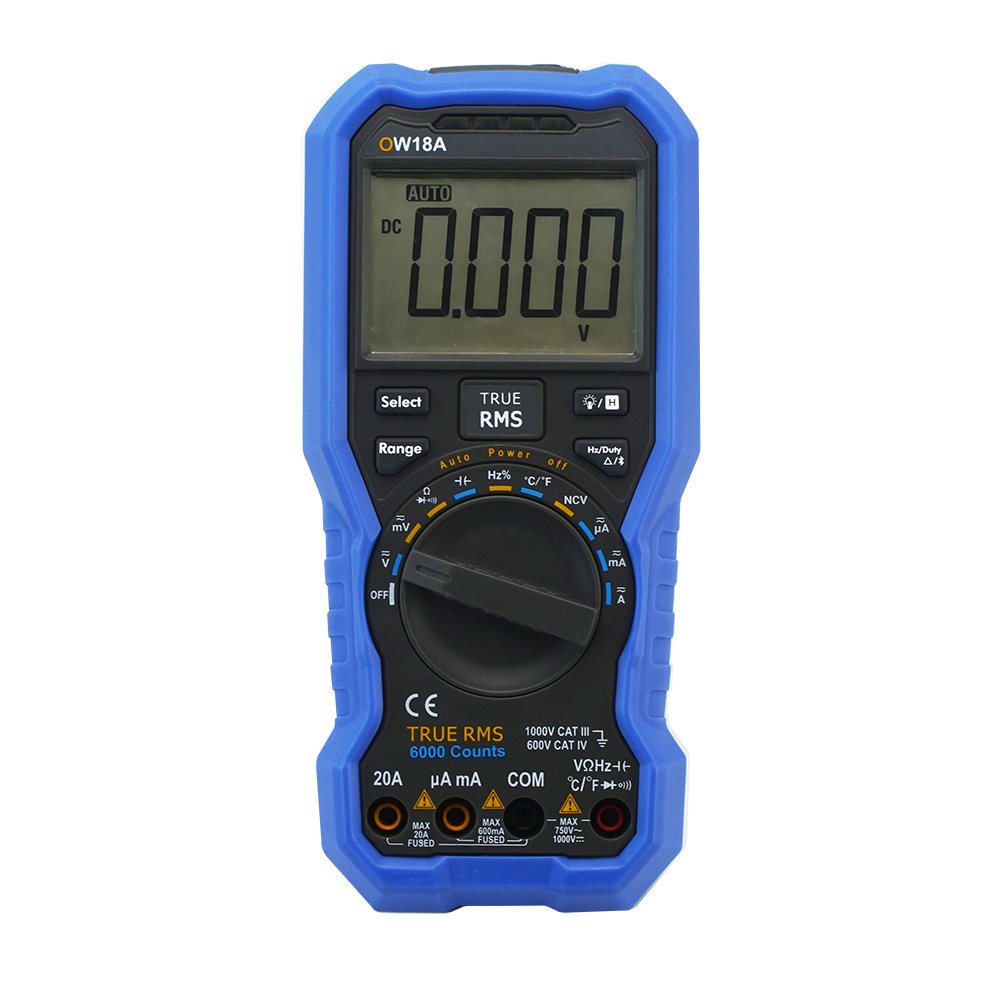 Multímetro digital, com Bluetooth, LCD 3 5/6 dígitos, 3x/s e True RMS