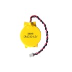 Pila de lítio CR2032 ​​com ficha raster 1.25mm para BIOS