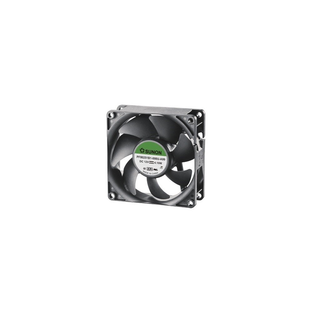 VENTILADOR 12VDC 80x80x25mm 2.34W SUNON