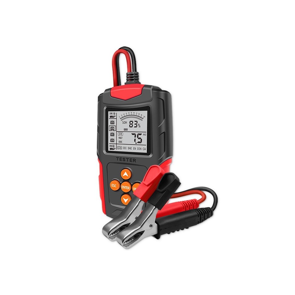Testador baterias digital LCD 12V 24V 3Ah-200Ah