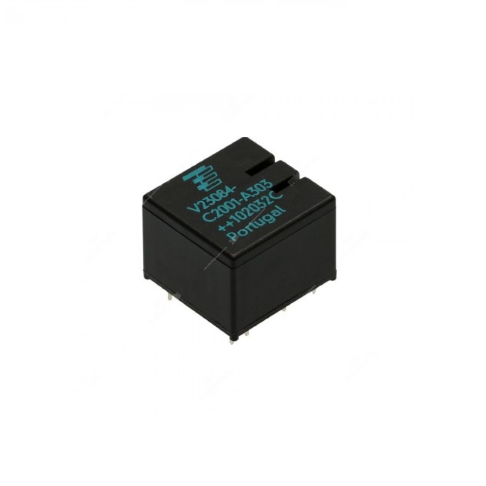 Relé 12VDC, 30A (2x15A), 255Ohms TYCO