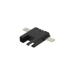 Tomada para fusíveis 19mm, 21A, conectores 6,3m, UL94V-2, PA66, 32V